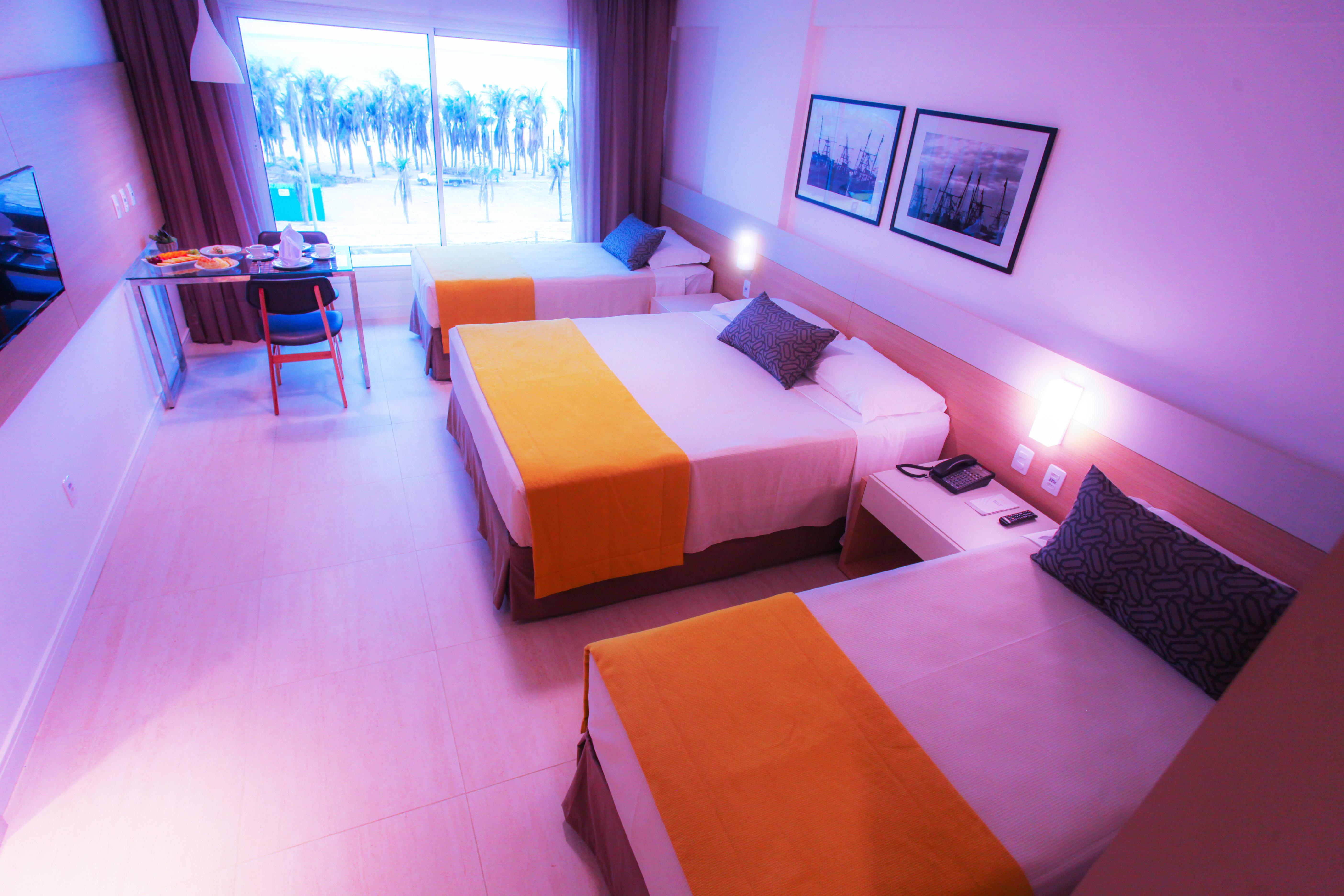 Gran Mareiro Hotel ฟอร์ตาเลซา ภายนอก รูปภาพ A room at the hotel