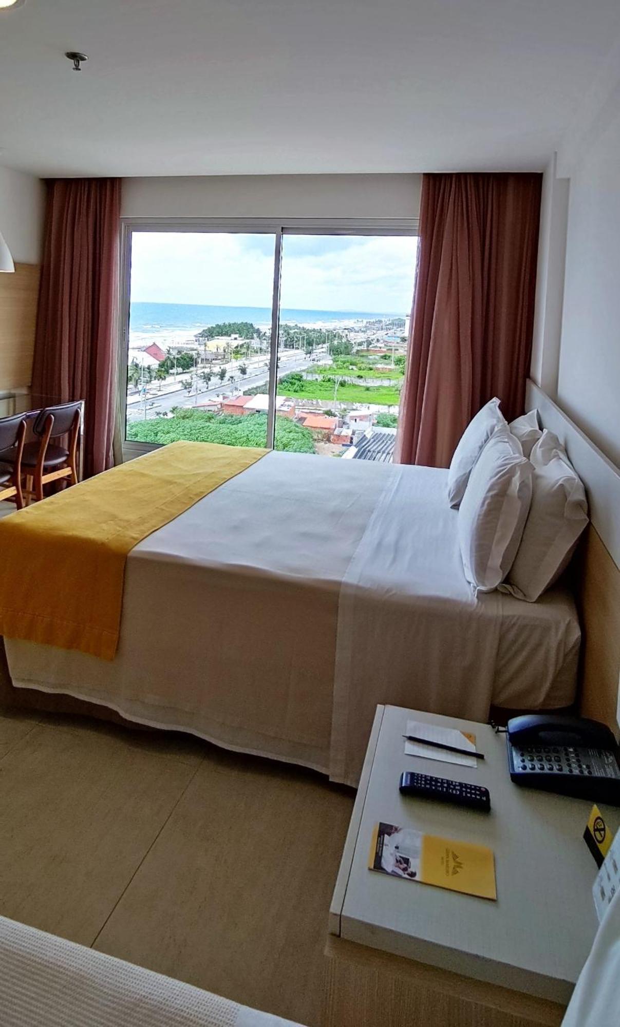 Gran Mareiro Hotel ฟอร์ตาเลซา ห้อง รูปภาพ A bedroom in a hotel